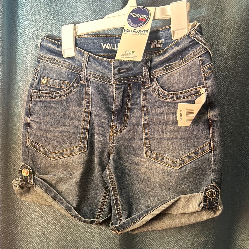 Wallflower Denim Shorts